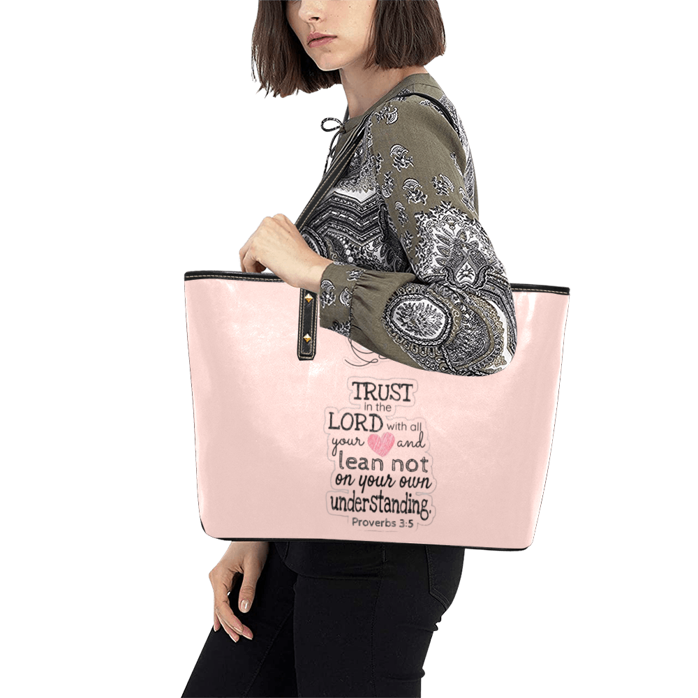 Proverbs 3:5 Tote Bag