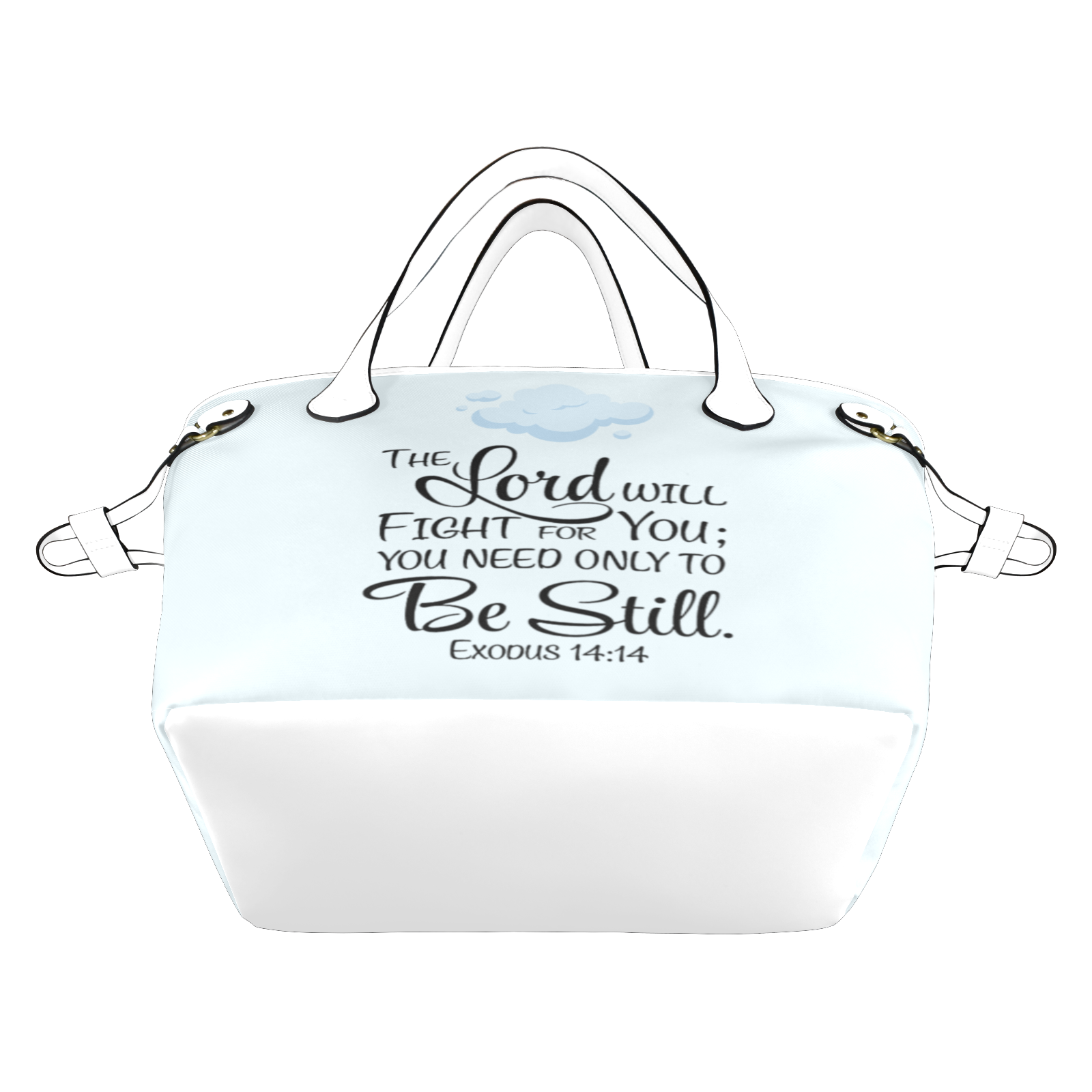 Exodus 14:14 Tote Bag