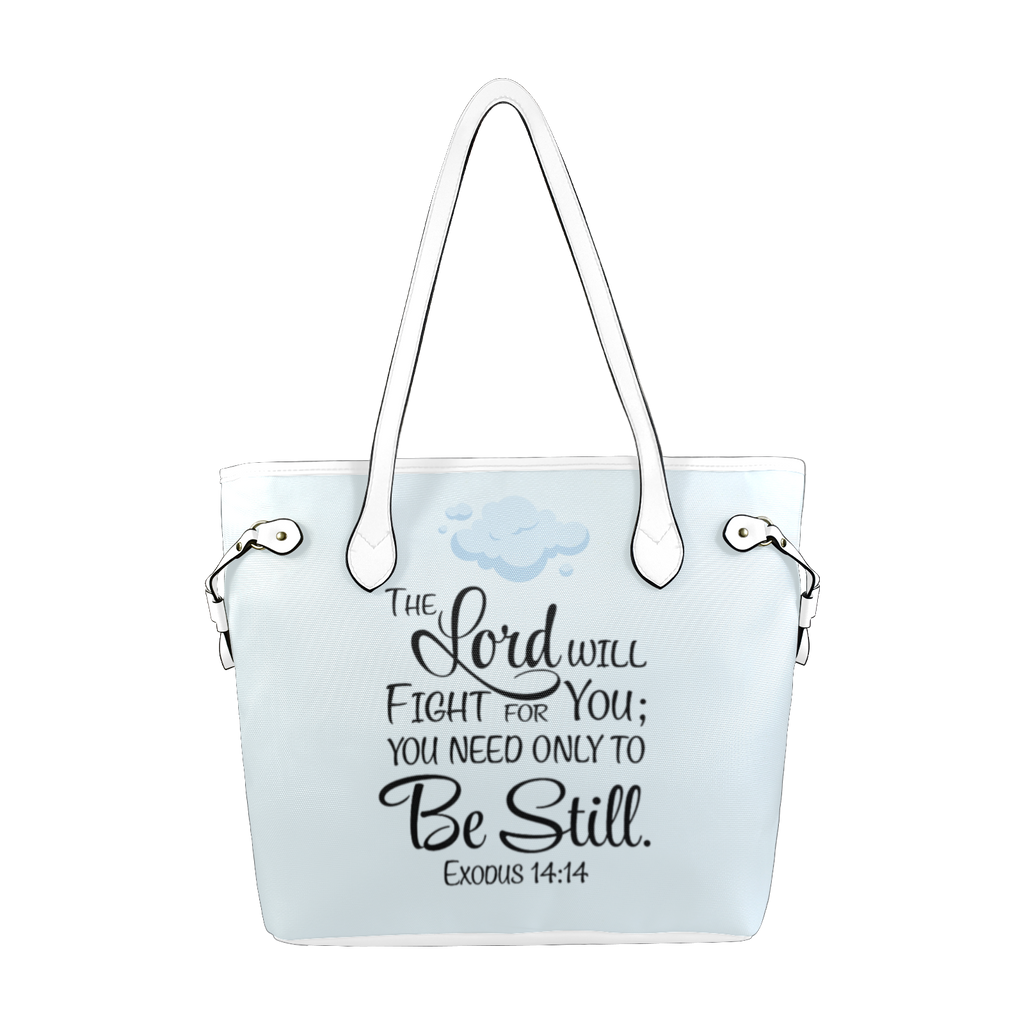 Exodus 14:14 Tote Bag