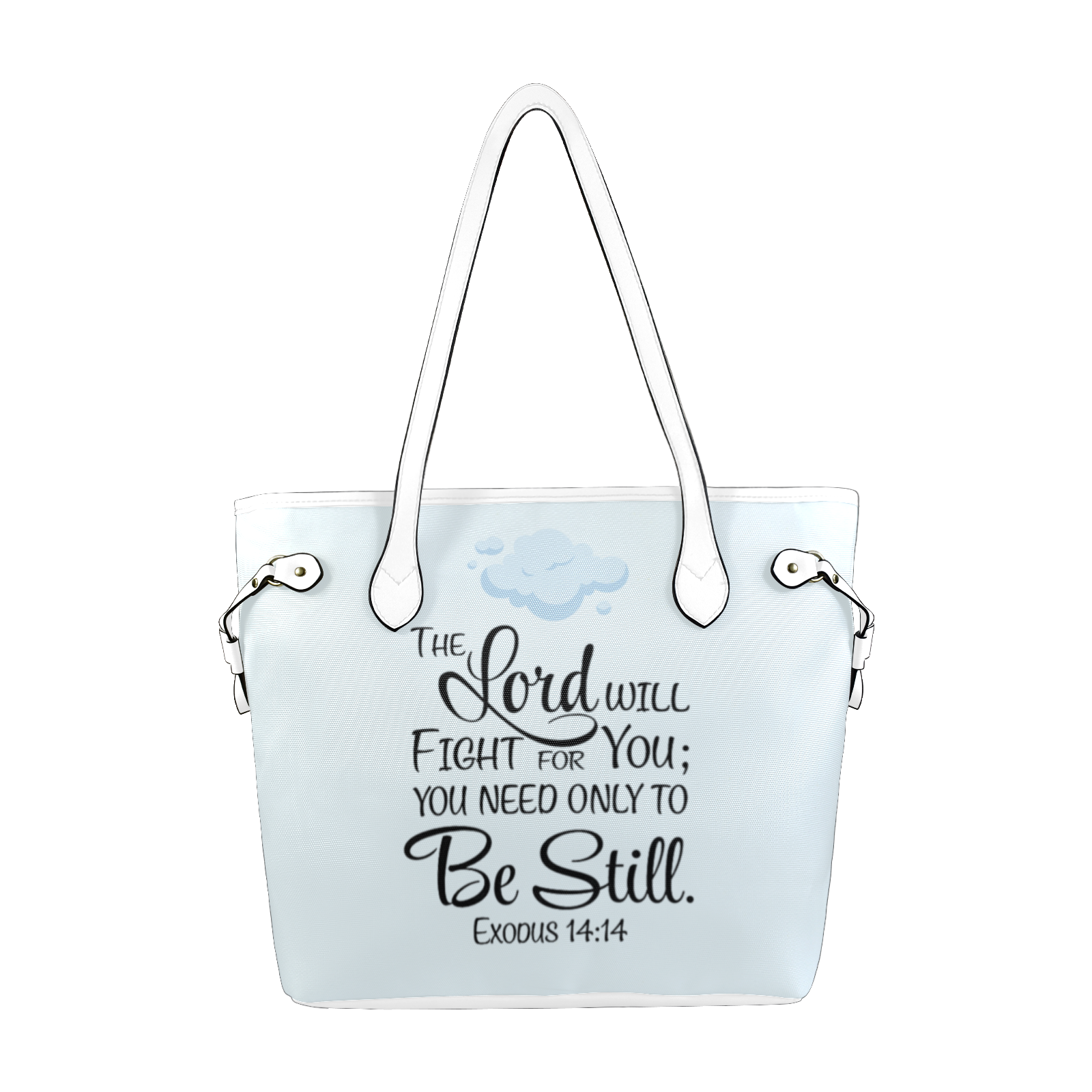 Exodus 14:14 Tote Bag